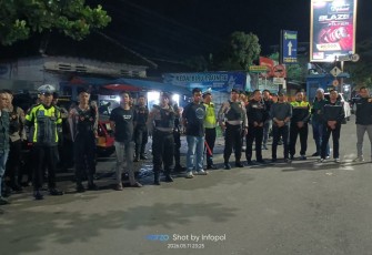 Polres Jember Beri Layanan Pengamanan Latihan Bersama 415 Pesilat Kondusif*