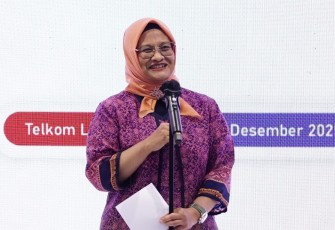 Direktur Utama Telkom Dian Siswarini