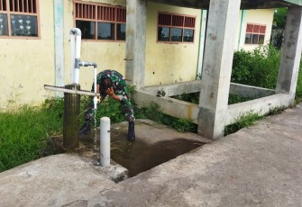 Sumur bor TMMD ke-128 Kodim 0820/Probolinggo