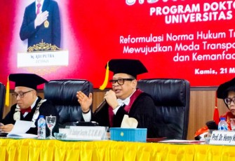 Uji Sidang Terbuka Program Doktor Ilmu Hukum Universitas Borobudur