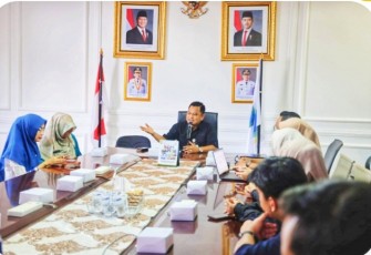 Diskominfo Kepri Terima Audiensi BRINUS Kepri