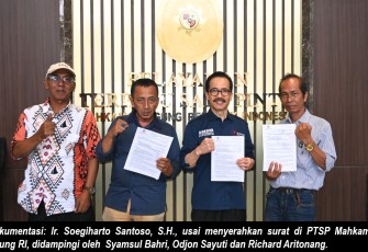 Soegiharto Santoso Kembali Surati Ketua Mahkamah Agung Terkait Perkara Kasasi No. 431 K/TUN/2026 dan Infokan adanya 16 LP Perkara APKOMINDO