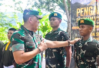Pangdam Rudy Tinjau Sejumlah Lokasi Satuan Teritorial Pembangunan di Madiun Raya