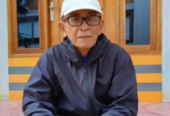 Fungsionaris Adat Nggorang, Haji Ramang Ishaka.