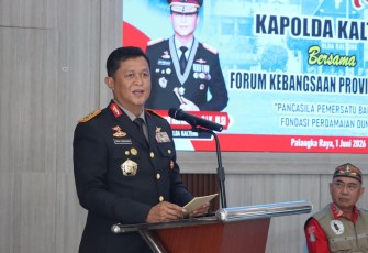 Kapolda Kalteng Irjen Pol Iwan Kurniawan
