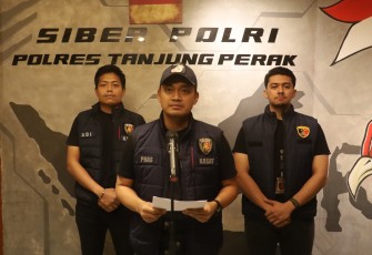Polres Pelabuhan Tanjungperak Amankan Terduga Pelaku Pemerasan Sopir Truk yang Viral di Medsos