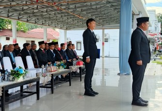 Pimpin Upacara Peringatan Harla 2026, Wawali Randito Maringka Bacakan Amanat Kepala BPIP RI