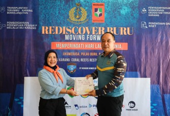 Komandan Kodaeral lX Hadiri Opening Ceremony Ekspedisi Wanadri Women Dive