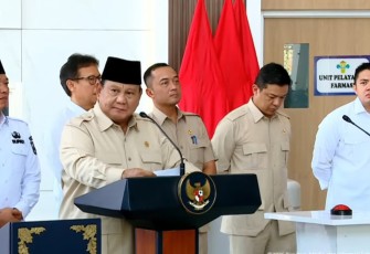 Presiden Prabowo Subianto Resmikan Rumah Sakit KH Muhammad Thohir di Krui 