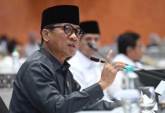 Menteri Desa dan Pembangunan Daerah Tertinggal (Mendes PDT) Yandri Susanto hadiri Rapat Kerja dengan Komisi V DPR pada Rabu (10/6/2026)