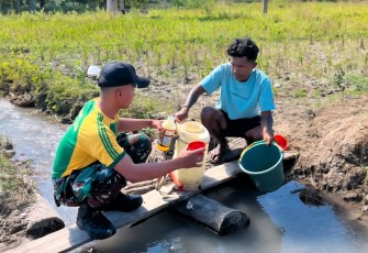 Yonarmed 12 Kostrad Dorong Ketahanan Pangan di Perbatasan