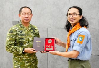 Panglima TNI Terima Audiensi Organisasi Pecinta Alam Wanadri