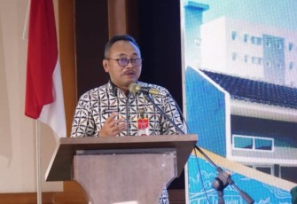 Ditjen Bina Pembangunan Daerah Kemendagri menggelar Rapat Fasilitasi dan Sosialisasi Program Pembangunan Tiga Juta Rumah dalam rangka Kemitraan Bersama DPR RI, Kamis (11/6) di Aula Tampomas