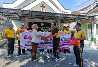 Polres Madiun Gelar Bakti Religi Serentak di Sejumlah Tempat Ibadah