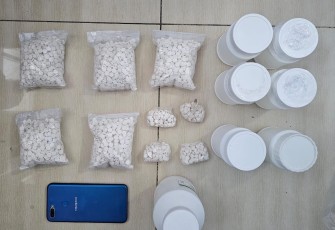Barang Bukti Pil Koplo dan Sabu Diamankan