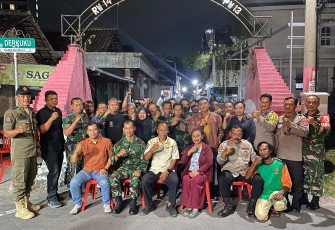 Tiga Pilar Manguharjo Perkuat Peran Satlinmas Jaga Keamanan Lingkungan