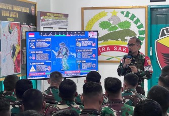 Yonarmed 12 Kostrad Gelar Jam Komandan, tetap fokus dan tingkatkan profesionalitas Prajurit Satgas Pamtas