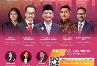 APKOMINDO, APTIKNAS, BSSN RI dan Yorindo Tutup Roadshow Nasional AI Driven Secure & Efficient 2026 di Balikpapan dengan Program Lelang Eksklusif Samsung Business TV