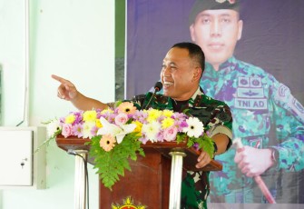 Panglima Divisi Infanteri 2 Kostrad Mayjen TNI Primadi Saiful Sulun, S.Sos., M.Si