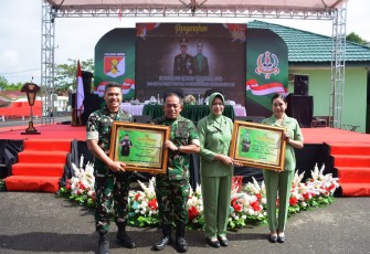 Danrem 132/Tadulako Kunker ke Kodim 1311/Morowali, Perkuat Soliditas dan Semangat Pengabdian Prajurit