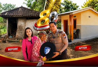 Polres Sumenep Resmikan Bedah Rumah Warga Tak Layak Huni, Wujud Kepedulian Polri di Hari Bhayangkara Ke-80