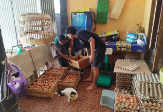 Pelaku UMKM di wilayah desa binaan