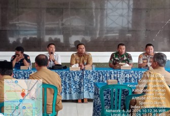 Komitmen TNI AD Dukung Rakor PHBN Dalam Rangka Perayaan HUT RI Ke 81 Tahun 2026 di wilayah Pacitan