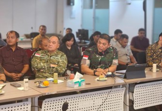 Komandan Kodaeral lX Hadiri Rapat Laporan Akhir Persiapan Groundbreaking PSN Blok Masela