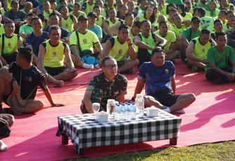 Nobar Piala Dunia, Kodam IX/Udayana Perkokoh Silaturahmi, Persatuan dan Kemanunggalan TNI-Rakyat*