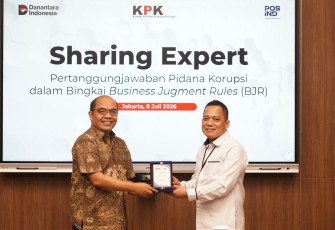 Pos Indonesia Gelar Sharing Expert Bersama KPK RI