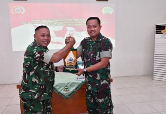 Komandan Kodim 0802/Ponorogo Letkol Arh Farauk Saputra, S.Sos.,MMDS mendampingi Tim dari Pusterad (Pusat Teritorial Angkatan Darat), Kamis (09/07/2026)
