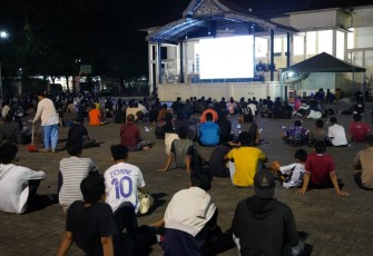 Korem 023/KS Gelar Nobar Bersama Masyarakat, Perkuat Kemanunggalan TNI-Rakyat