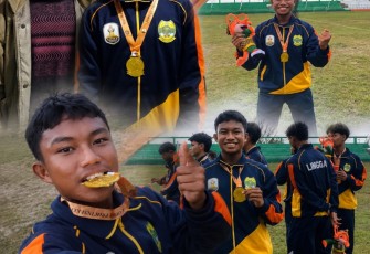 Pelajar Asal Desa Linau Antar Tim Sepak Bola Lingga Raih Emas Perdana Popda Kepri Setelah Penantian 20 Tahun