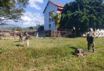 Kodim 0806/Trenggalek Siapkan Pangkalan Sementara Yon TP 531/Menak Sopal di Watulimo