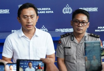 Kasatreskrim Polresta Malang Kota Kompol Rahmad Aji Prabowo