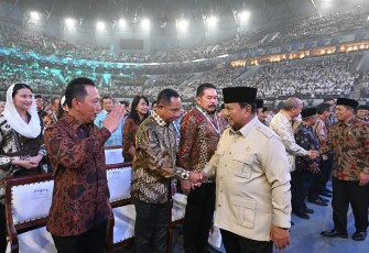Panglima TNI Jenderal TNI Agus Subiyanto menghadiri Puncak Peringatan Hari Koperasi ke-79 Tahun 2026 