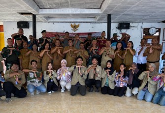 Yonarmed 12 Kostrad Hadir dalam FGD Penyusunan Masterplan Desa Agribisnis Tulakadi di Perbatasan RI–RDTL
