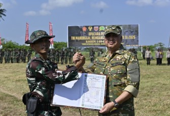 Pembukaan TMMD ke-129 Kodim 1404/Pinrang