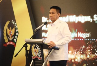 Wakil Menteri Dalam Negeri (Wamendagri) Akhmad Wiyagus