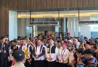 Ketua Umum DPP Partai Solidaritas Indonesia (PSI), Kaesang Pangarep, menghadiri Rapat Koordinasi Wilayah (Rakorwil) Dewan Pimpinan Wilayah (DPW) PSI Provinsi Bengkulu di Hotel Mercure Bengkulu, Jumat (17/7/2026)