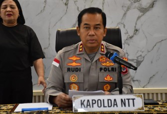 Kapolda NTT Inspektur Jenderal Rudi Darmoko
