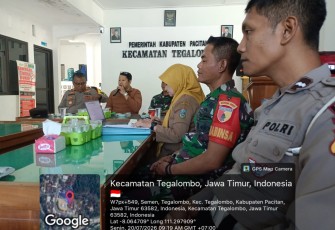 Danramil 0801/04 Tegalombo Kapten Inf Totok Dwi Wahono