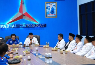 Dewan Pimpinan Daerah (DPD) Partai Demokrat Jawa Timur menerima kunjungan silaturahmi dari jajaran pengurus DPD Partai Keadilan Sejahtera (PKS) Jawa Timur