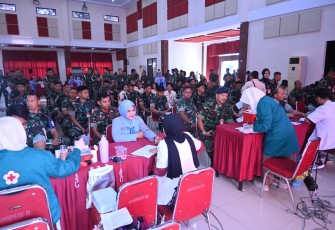 Lanud Sultan Hasanuddin Bersama Satuan TNI AU Makassar Gelar Donor Darah, Wujud Nyata Pengabdian bagi Kemanusiaan