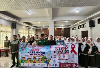Polresta Sidoarjo Edukasi Bahaya HIV/AIDS di Kalangan Pelajar