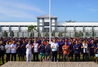 Lapas Narkotika Langkat Bagikan Perlengkapan Harian WBP dan Nutrisi Lansia