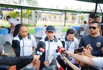 Kapolri Cup Shooting Championship 2026 yang digelar di Lapangan Tembak Hoegeng Iman Santoso, Korbrimob Polri, Kelapadua, Depok, Sabtu (25/7/2026)