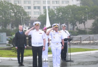 Kasal dan Panglima Armada Pasifik Rusia Resmi Buka Latma Orruda 2026 