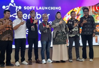 Jember Creative Centre (JCC) yang resmi diperkenalkan kepada publik lewat soft launching di Gedung Jember Nusantara, Minggu (26/7/2026)