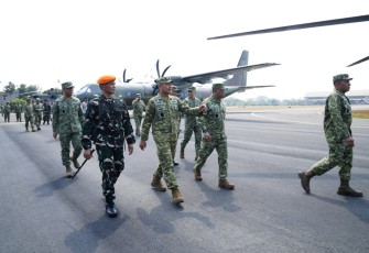 Waasops Panglima TNI Pimpin Apel Gelar Satgas Penanggulangan Karhutla Tahun 2026